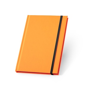 WATTERS. Bloc-notes A5 en PU fluorescent avec pages lignées 6