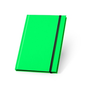 WATTERS. Bloc-notes A5 en PU fluorescent avec pages lignées 4