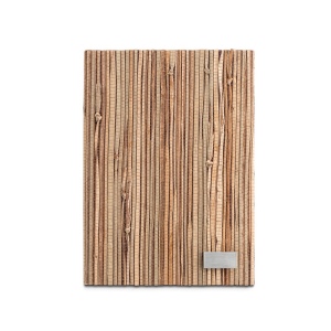 NERUDA. Bloc-notes A5 avec couverture rigide en fibre de paille naturelle 3