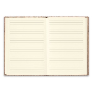NERUDA. Bloc-notes A5 avec couverture rigide en fibre de paille naturelle 8