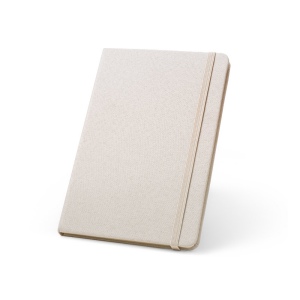 BOYD. Bloc-notes de notes A5 en polyester recyclé (100% rPET) avec pages lignées 5