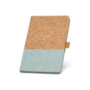KLEE. Bloc-notes A5 en liège et lin avec pages lignées 4