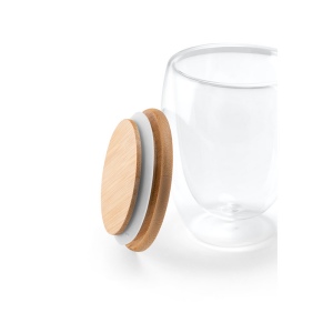 ECUADOR L. Tasse de voyage 350mL en verre borosilicate 7