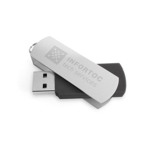 BOYLE 8GB. Clé USB 8GB avec attache en métal 4