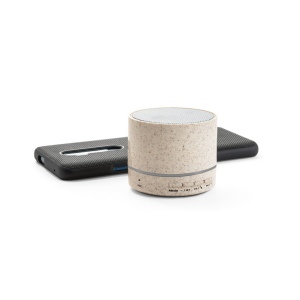 RE-LINEU. Haut-parleur portable 3W avec 4h30m d'autonomie en fibre de paille et ABS recyclé (100 % rABS) 6