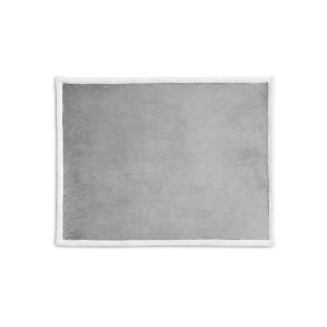 HEIDEN. Couverture polaire réversible (190 g/m²) avec ruban de satin et carte personnalisée 8