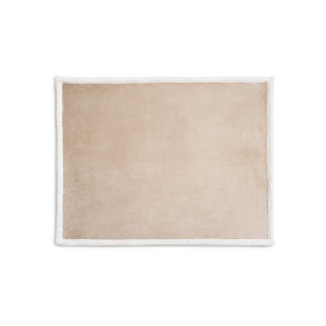 HEIDEN. Couverture polaire réversible (190 g/m²) avec ruban de satin et carte personnalisée 12