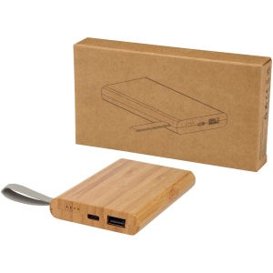 Batterie de secours Tulda de 5 000 mAh en bambou 6