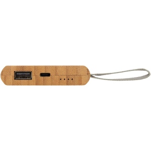 Batterie de secours Tulda de 5 000 mAh en bambou 9