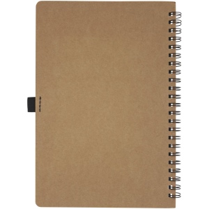 Carnet Cobble A5 à spirales en carton recyclé avec papier de pierre 5
