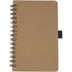 Carnet Cobble A6 à spirales en carton recyclé avec papier de pierre 3