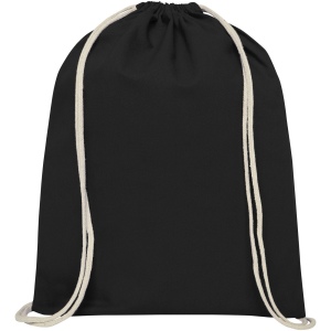 Sac à dos Oregon en coton de 140 g/m² avec cordon de serrage 5L 11