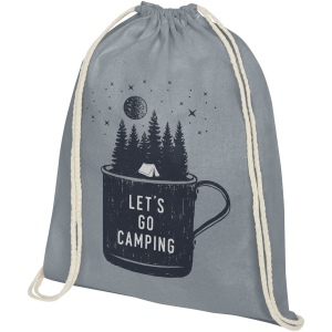 Sac à dos Oregon en coton de 140 g/m² avec cordon de serrage 5L 21