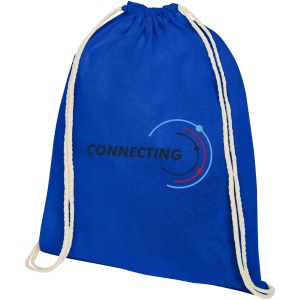 Sac à dos Oregon en coton de 140 g/m² avec cordon de serrage 5L 27