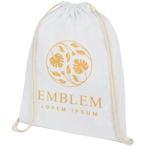 Sac à dos Oregon en coton de 140 g/m² avec cordon de serrage 5L 28