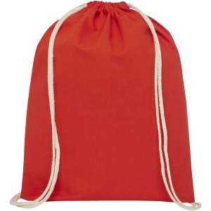 Sac à dos Oregon en coton de 140 g/m² avec cordon de serrage 5L 17