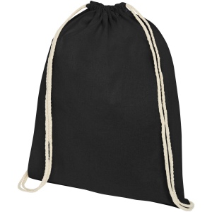 Sac à dos Oregon en coton de 140 g/m² avec cordon de serrage 5L