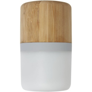 Haut-parleur Bluetooth® Aurea en bambou avec lumière 3