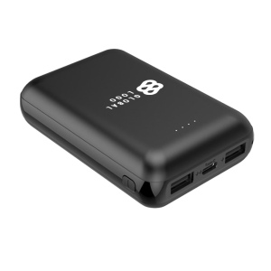 GOMU - BATTERIE DE SECOURS ULTRA COMPACTE - 10 000 MAH NOIRE 3