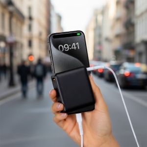 JINDAI - Batterie Powerbank ultra-compacte 20,000 mAh à charge rapide 22,5W 8