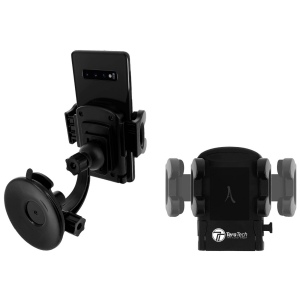 YUNIBA - SUPPORT VOITURE 3 EN 1 NOIR - POUR SMARTPHONE 6.9" 3