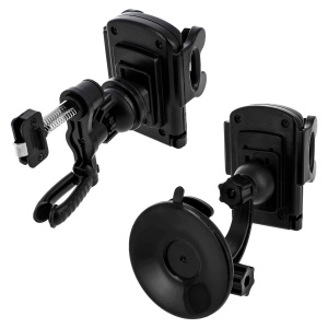 YUNIBA - SUPPORT VOITURE 3 EN 1 NOIR - POUR SMARTPHONE 6.9" 10