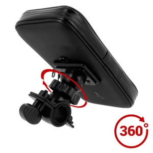 AME - SUPPORT VELO/MOTO/TROTTINETTE ETANCHE POUR SMARTPHONE JUSQU’À 6,5" 8