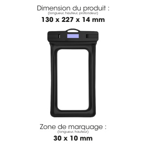 BAAI - ETUI IMPERMÉABLE WATERPROOF FLOTTANT UNIVERSEL 2