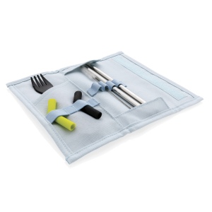 Set pailles 2 pcs et couverts Tierra 5