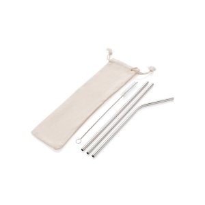 Set de pailles en acier inoxydable 3