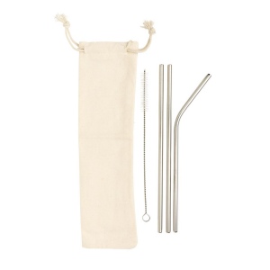 Set de pailles en acier inoxydable 6