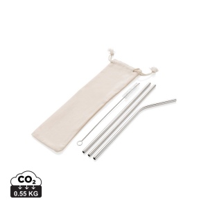 Set de pailles en acier inoxydable 2
