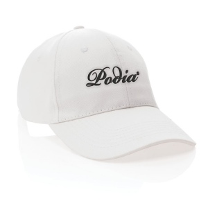 Casquette 6 panneaux en coton recyclé 280gr IMPACT 21