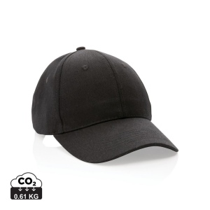 Casquette 6 panneaux en coton recyclé 280gr IMPACT 2