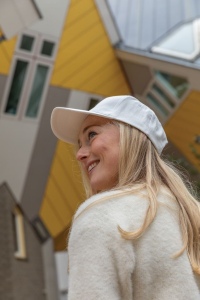 Casquette 5 panneaux en coton recyclé 280gr IMPACT 22
