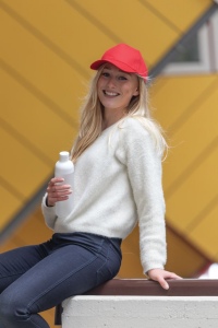 Casquette 5 panneaux en coton recyclé 280gr IMPACT 32