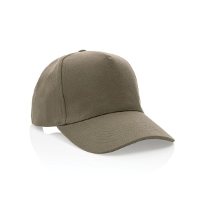 Casquette 5 panneaux en coton recyclé 280gr IMPACT 43