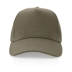 Casquette 5 panneaux en coton recyclé 280gr IMPACT 44