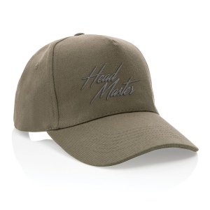 Casquette 5 panneaux en coton recyclé 280gr IMPACT 47