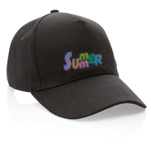 Casquette 5 panneaux en coton recyclé 280gr IMPACT 12