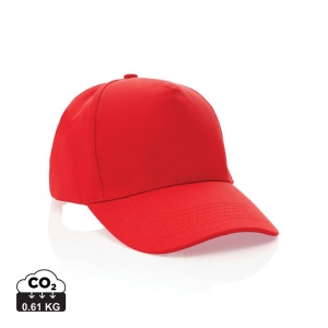 Casquette 5 panneaux en coton recyclé 280gr IMPACT 4