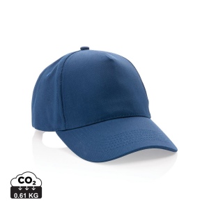 Casquette 5 panneaux en coton recyclé 280gr IMPACT 7