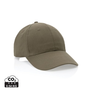 Casquette 6 panneaux en coton recyclé 190gr IMPACT 5