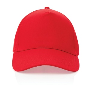 Casquette 5 panneaux en coton recyclé 190gr IMPACT 24