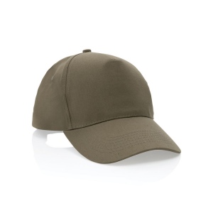 Casquette 5 panneaux en coton recyclé 190gr IMPACT 39