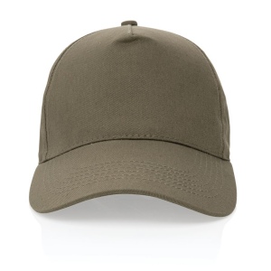 Casquette 5 panneaux en coton recyclé 190gr IMPACT 40