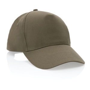 Casquette 5 panneaux en coton recyclé 190gr IMPACT 42