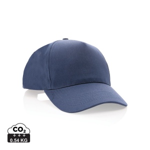Casquette 5 panneaux en coton recyclé 190gr IMPACT 7