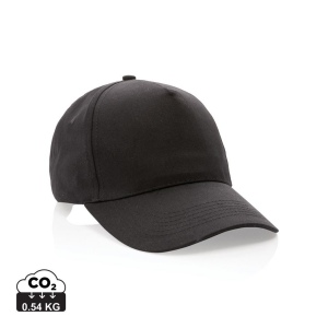 Casquette 5 panneaux en coton recyclé 190gr IMPACT 2