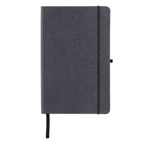 Carnet A5 à couverture rigide en cuir recyclé GRS 6